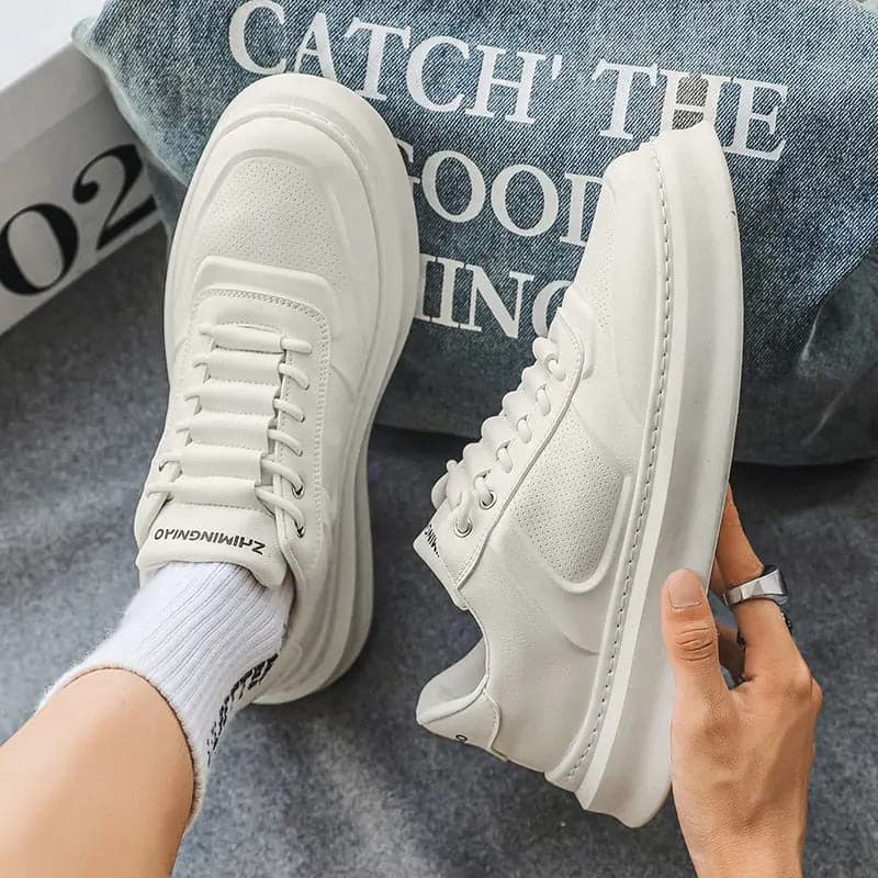 Fashioray White style lace up shoes fashionray.in