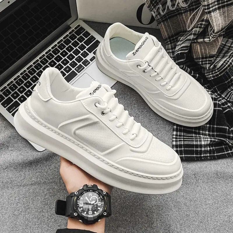 Fashioray White style lace up shoes fashionray.in