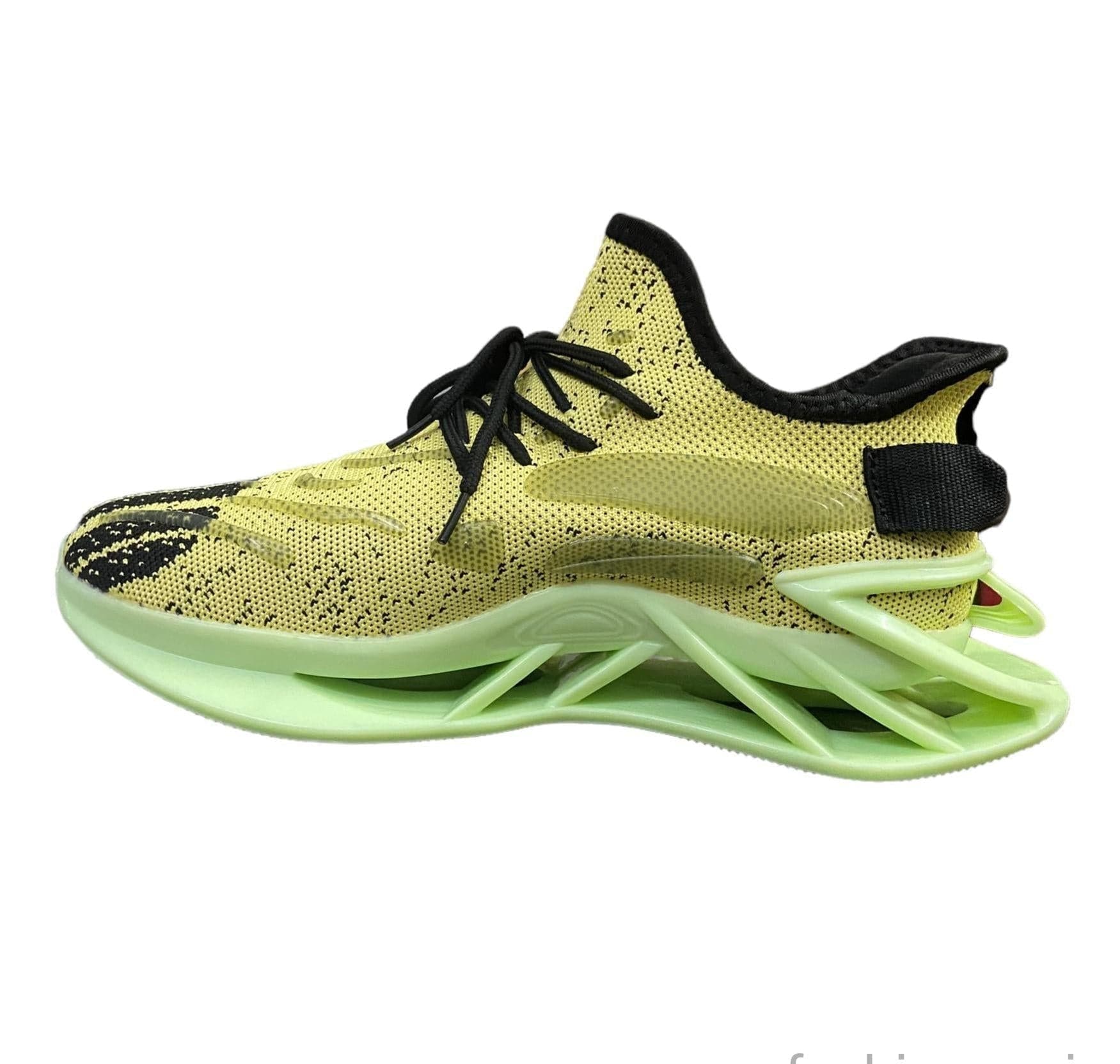 "Radium light Green" trail mesh athletic trainer sneaker shoes fashionray.in